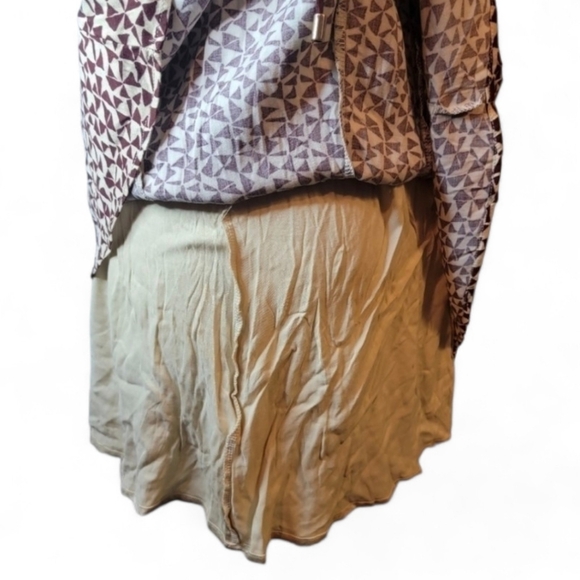 Free People | Kai Printed Mini Dress in colour "Coffee Combo" - Picture 7 of 15